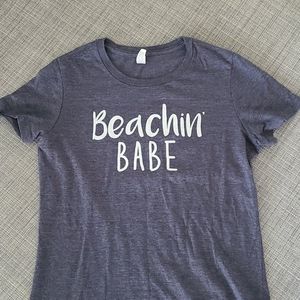 Beachin babe t-shirt